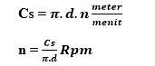 Rumus Kecepatan Putar Mesin Bubut Adalah Rpm